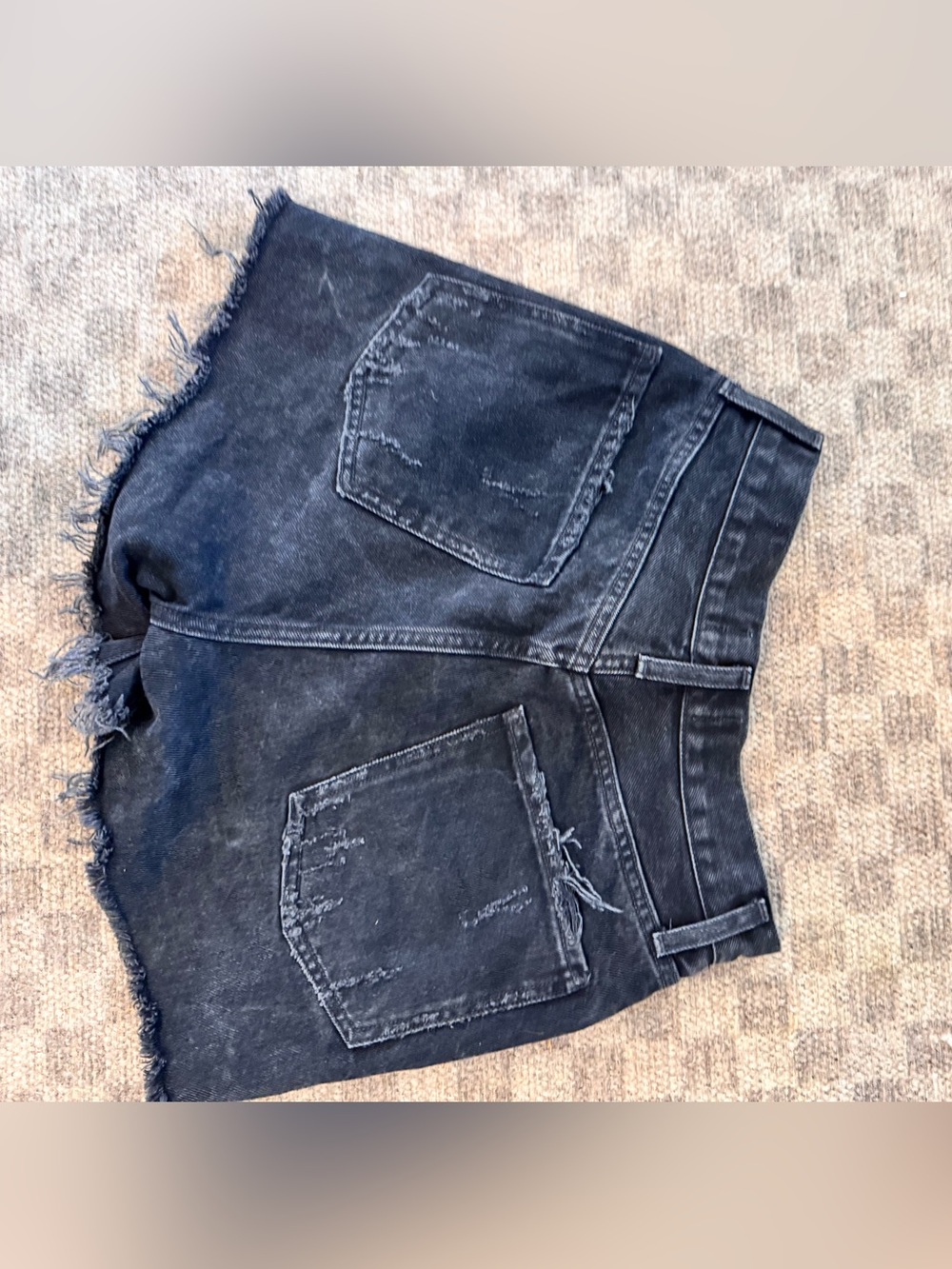 Agolde Dee High Rise Denim shorts - Picture 4 of 7